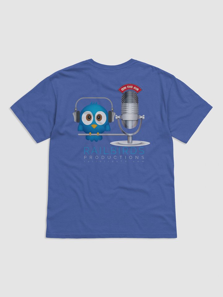 Unisex Blue Railbirds Heavyweight Tee product image (2)