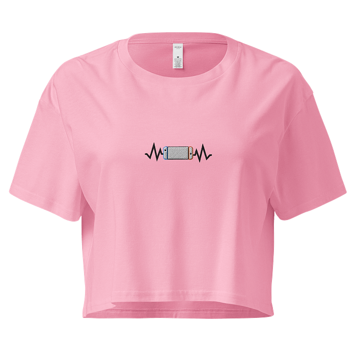 Gamer Pulse Switch 2 Embroidered Crop Top product image (1)