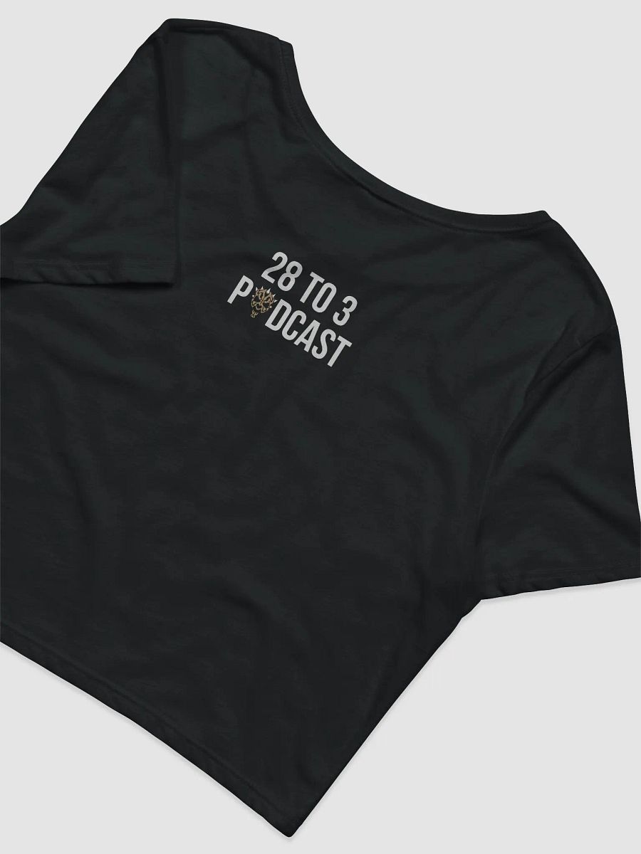 The 28 to 3 Podcast "Logo" Crop Top product image (4)