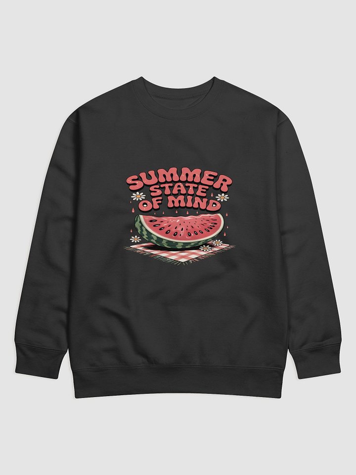 A t-shirt depicts a vibrant watermelon slice dripping with condensation product image (1)