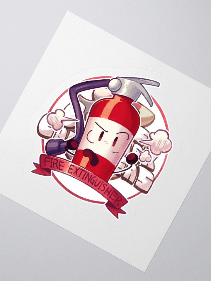 Fire Extinguisher Sticker product image (2)
