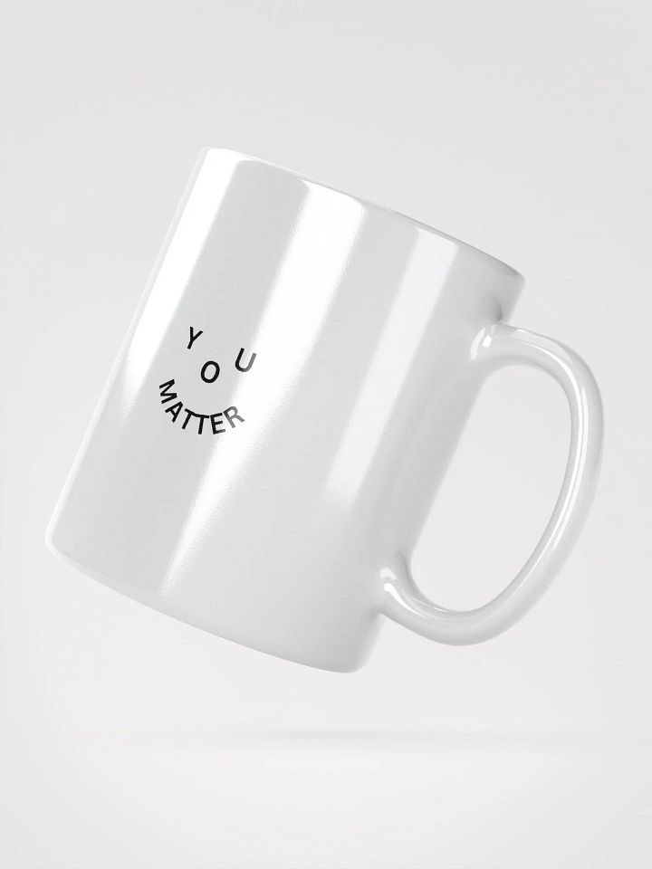 You Matter : - ) White Mug - Mini Design product image (2)