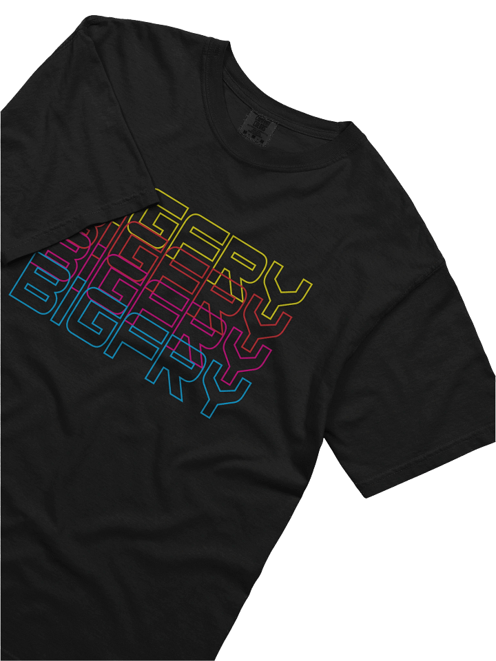 BIGFRY™ | STACKED TEE (BLACK) product image (2)