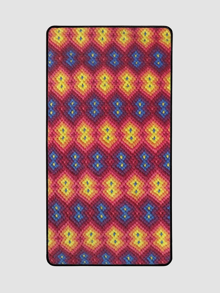 Red and Blue Desk Mat product image (2)