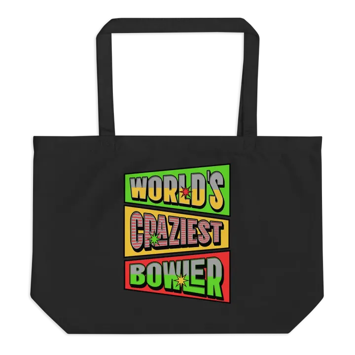 Worlds Craziest Bowler Statement Tote Bag product image (1)