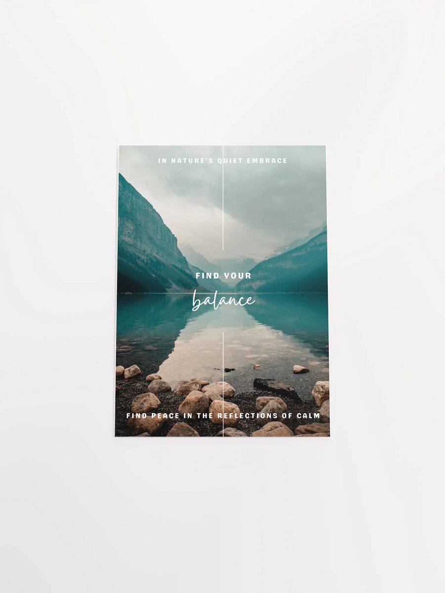 Nature's Balance Poster product image (10)