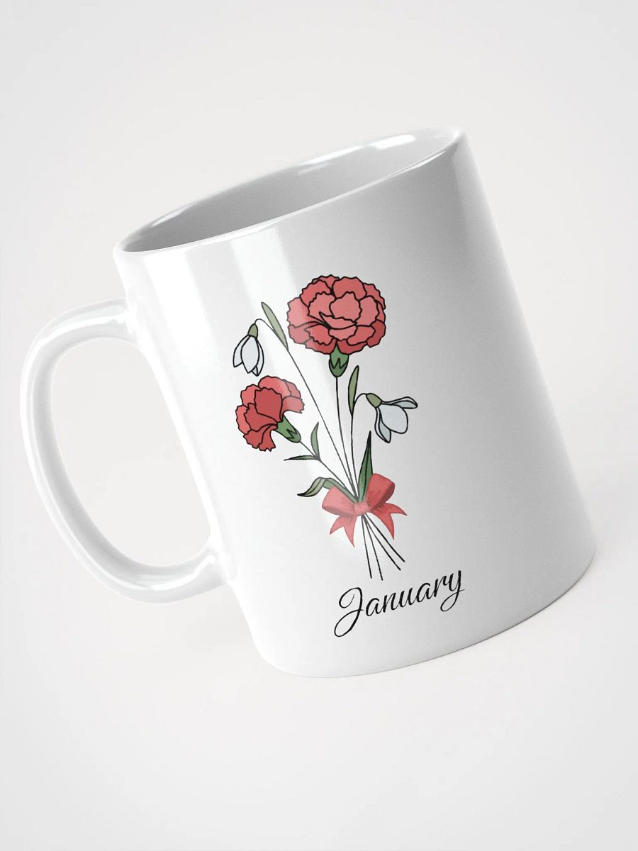 Birthday Flower Mug, January product image (2)