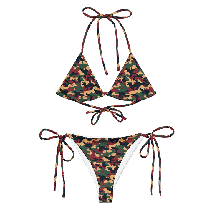 Autumn Camo Print Bikini Set product image (1)