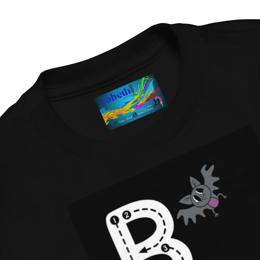 JoBeths' Design Bb Black Toddler T-Shirt product image (4)