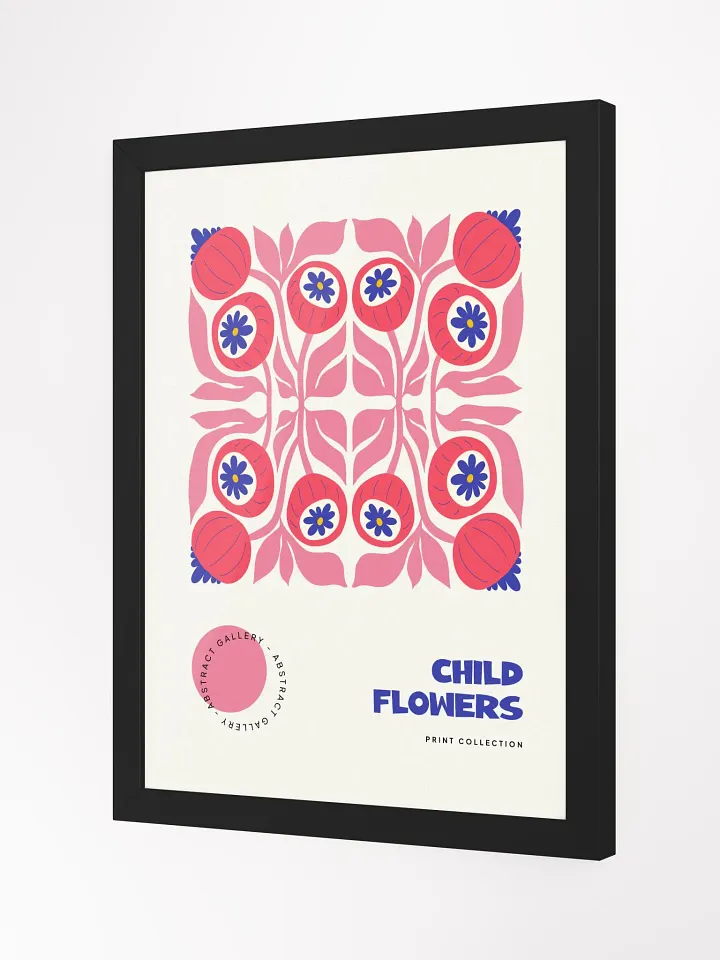 Child Flowers - Framed Poster product image (2)