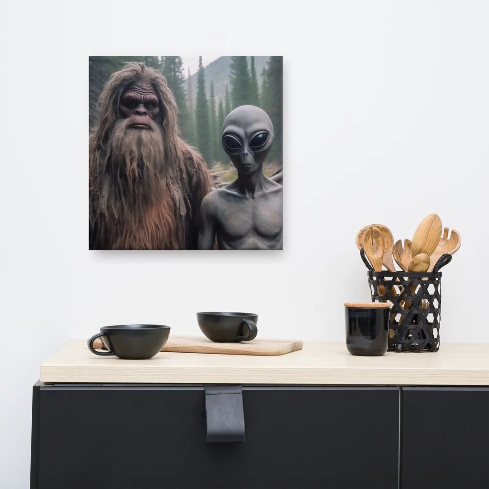 Besties Canvas Print 16