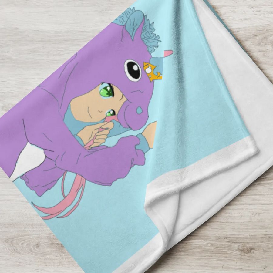 Pocky's Unicorn Onesie Daki Blanket product image (5)