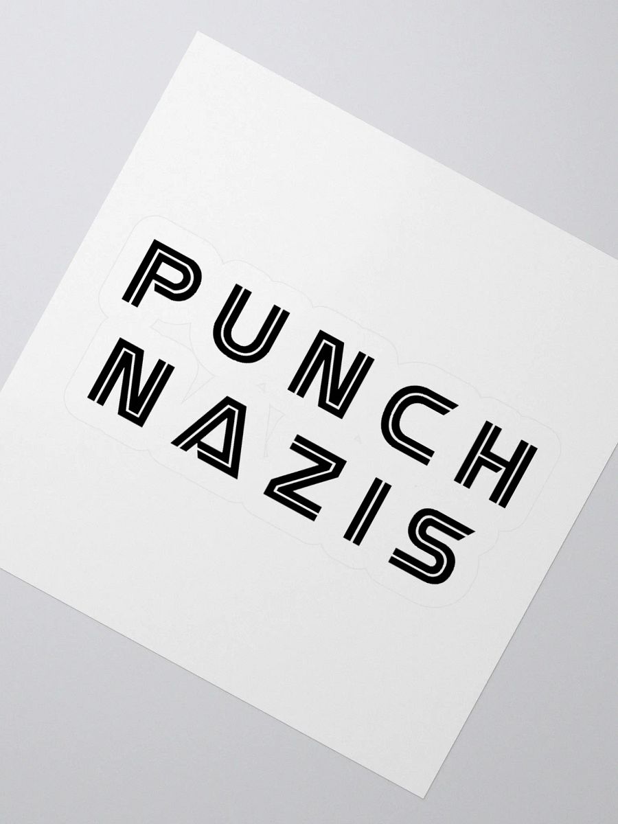 Punch Nazis Kiss Cut Stickers product image (5)