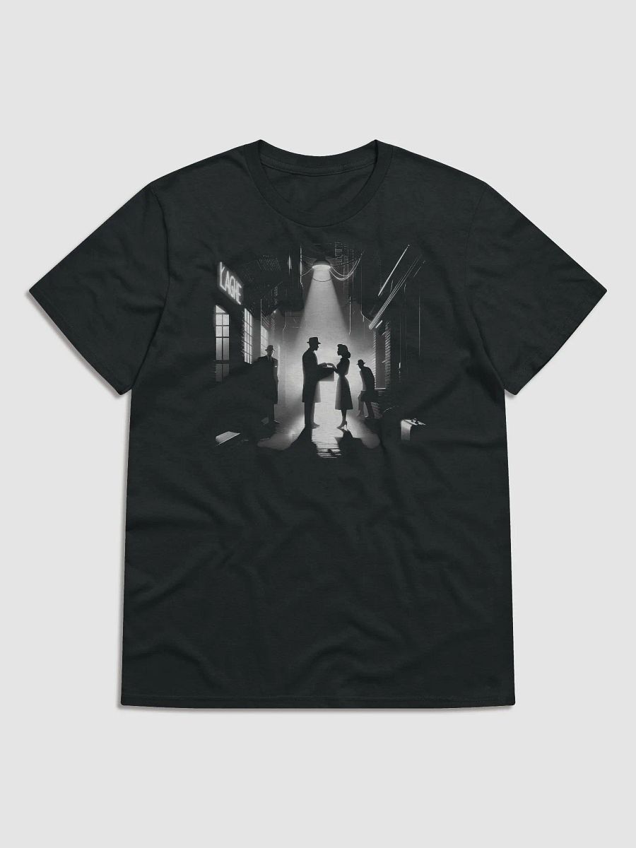 Noir Alley Handover: A Clandestine Affair (Front Print Womens Tee) product image (1)