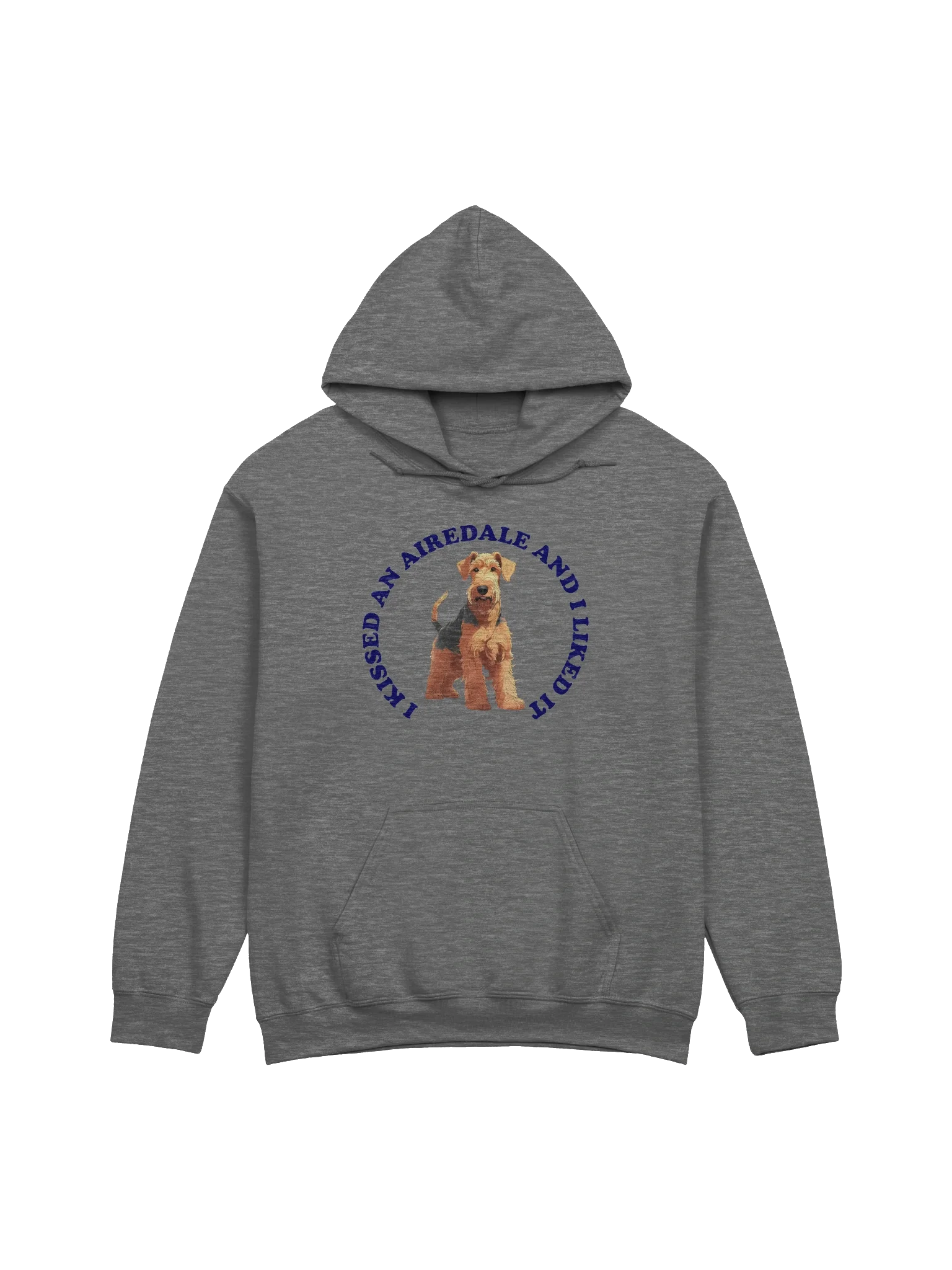I Kissed a Airedale, Hoodie product image (2)