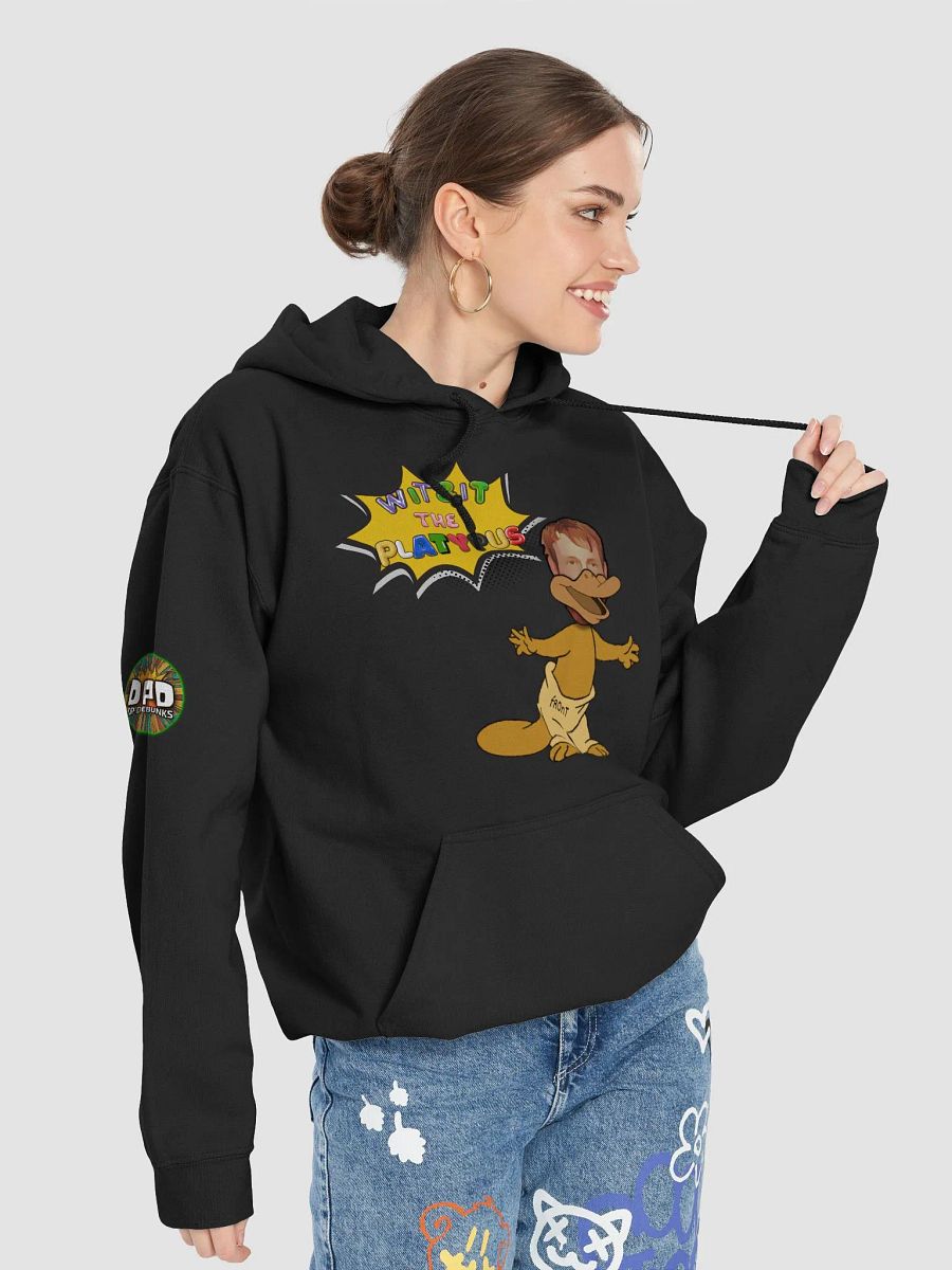 Witsit the Platypus Hoodie (Large Logo Edition) product image (69)