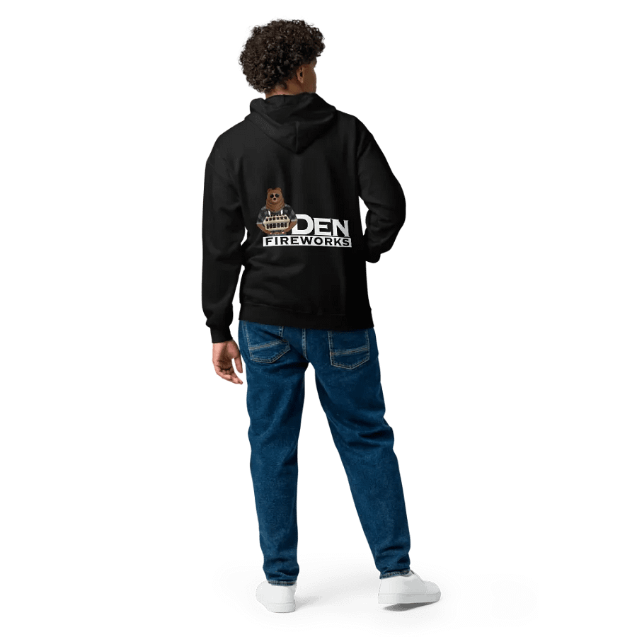 Black Zip up hoodie product image (8)