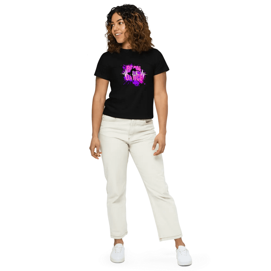 Born to Dance Her Silhouette Waisted Tee product image (7)