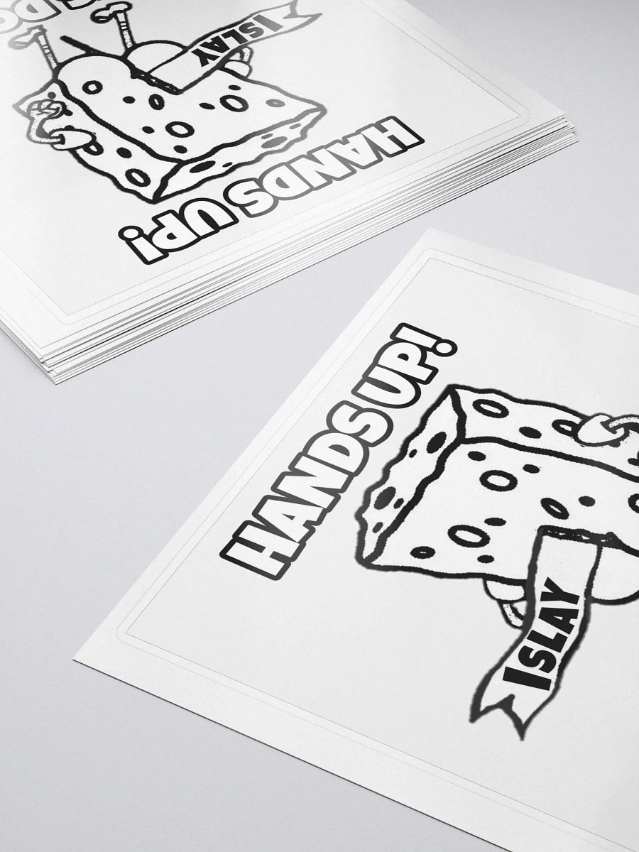 hands up sticker product image (5)