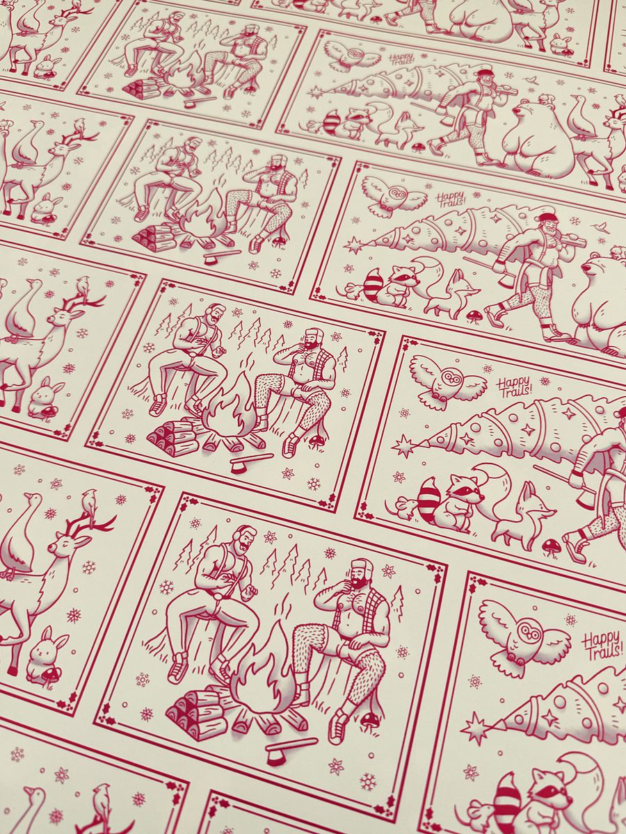 Happy Trails Gift Wrap Set product image (3)