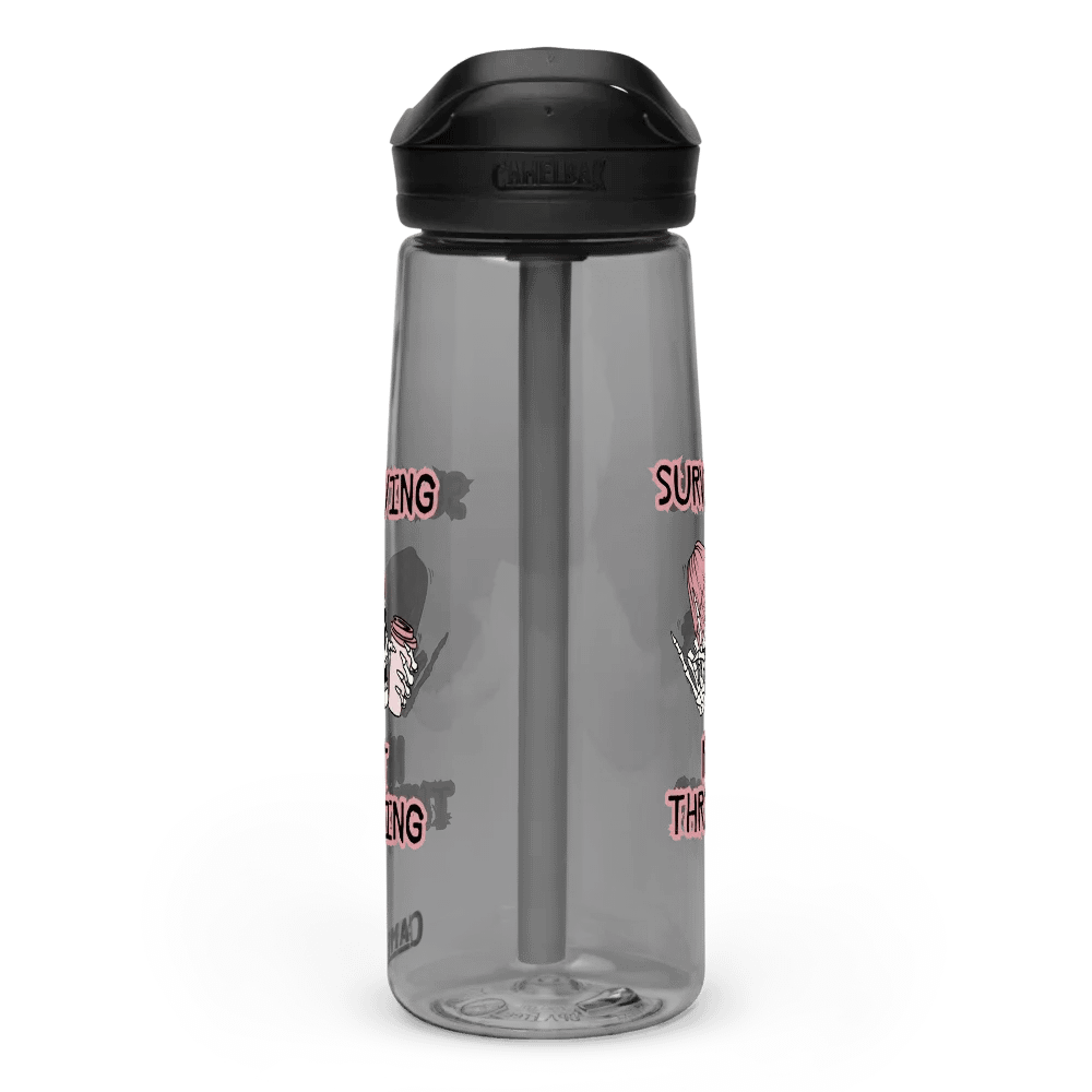 Surviving (Pink) Sports Bottle product image (5)