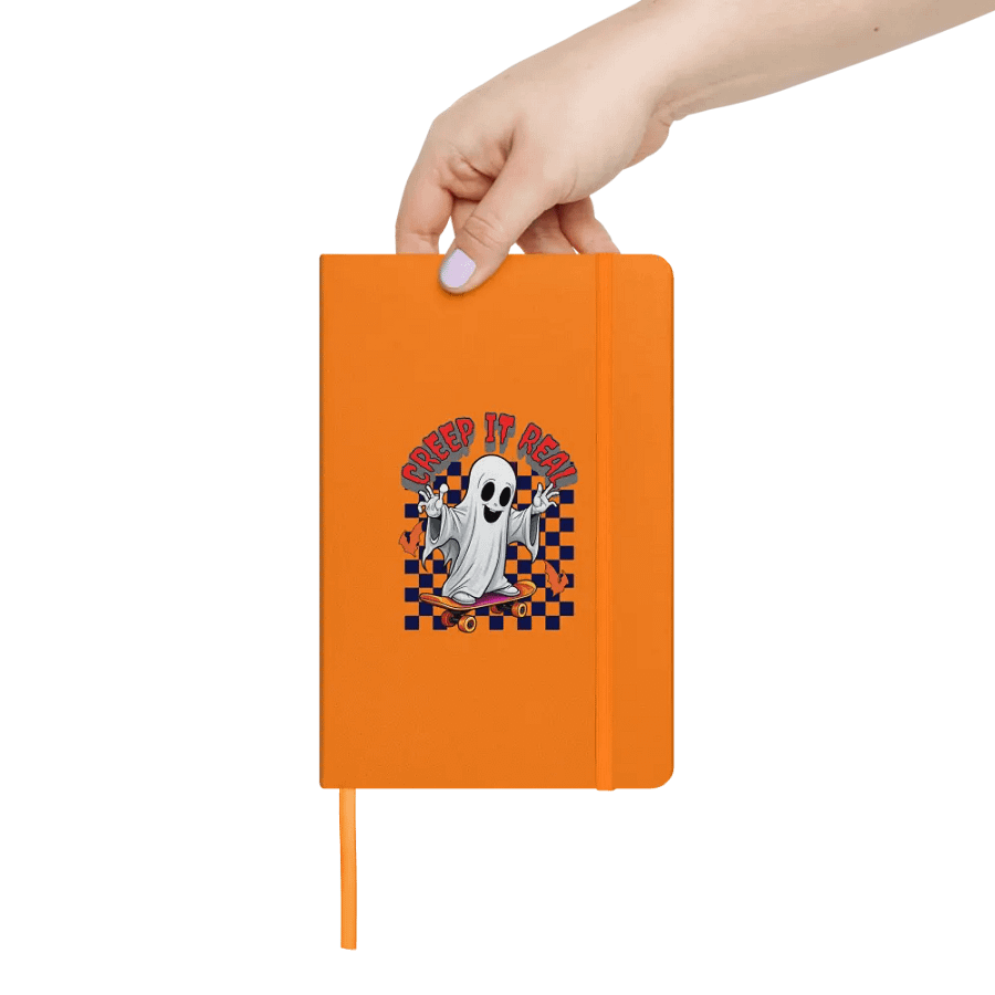 Creep It Real Skateboard Spook Hardcover Notebook product image (6)