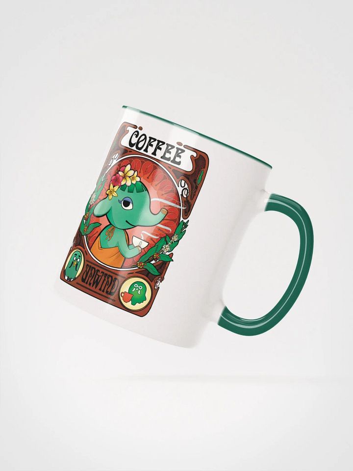 Art Nouveau Coffee-Core Opal Mug product image (10)