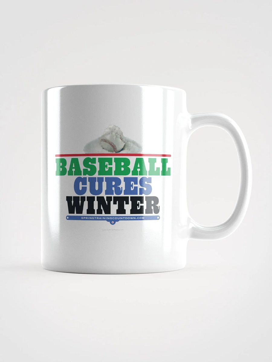Baseball Cures Winter Mug product image (1)