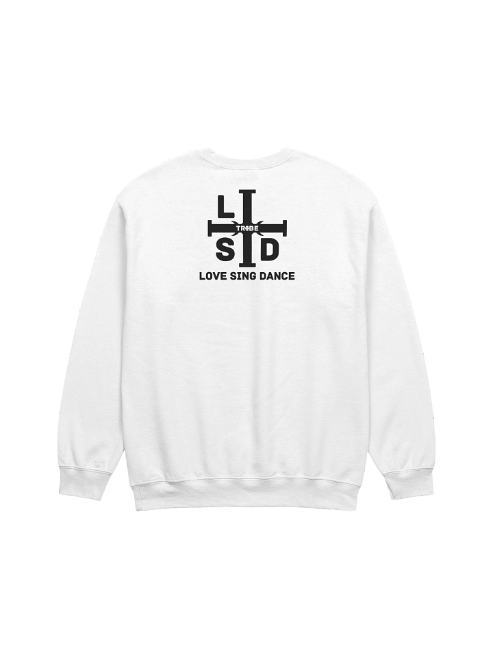 LSD TRIBE "Love Sing Dance" Mystic Sweatshirt {Black Emblem} product image (2)