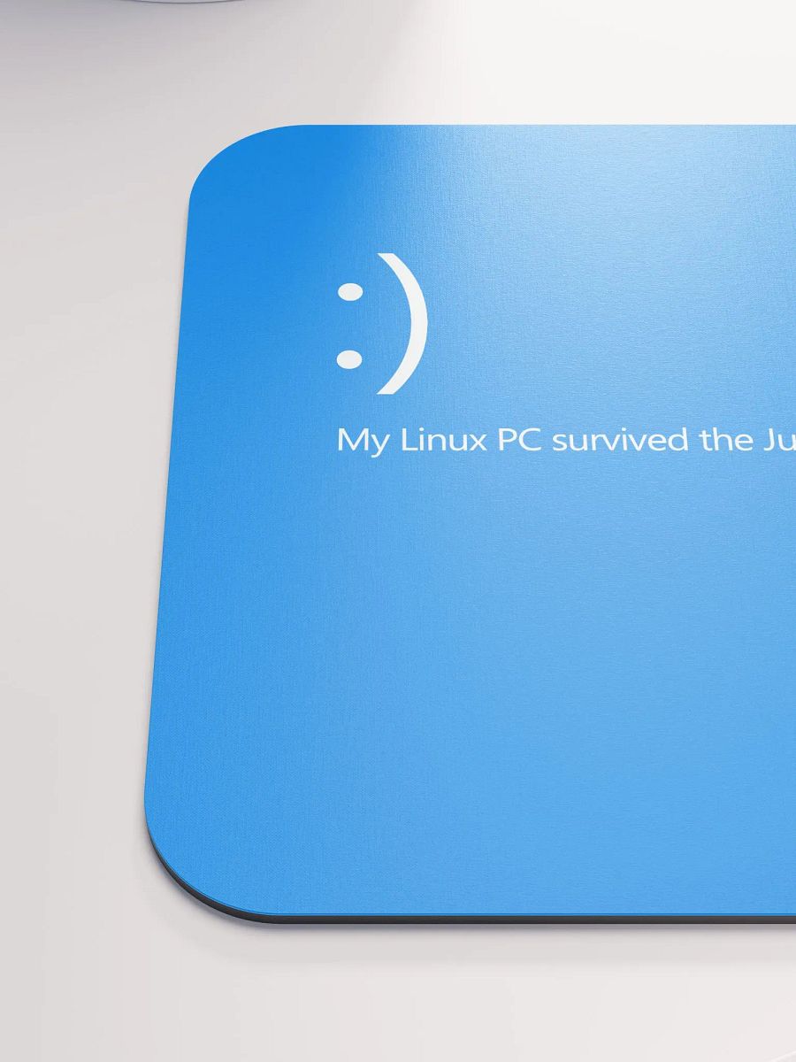 My Linux PC Survived Mouse Pad product image (6)