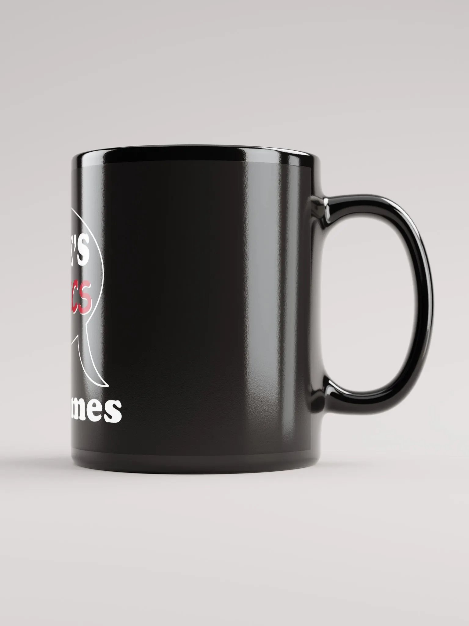 Mike's Comics Coffee Mug - Dark Mode product image (2)
