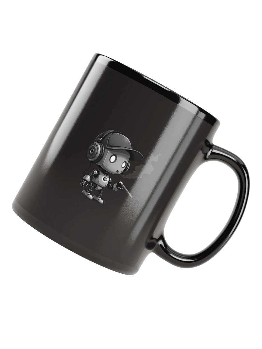 Toke-Bot Mug Black product image (4)