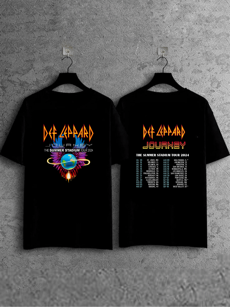 Def Leppard and Journey the Summer Stadium Tour 2024 Tee product image (1)