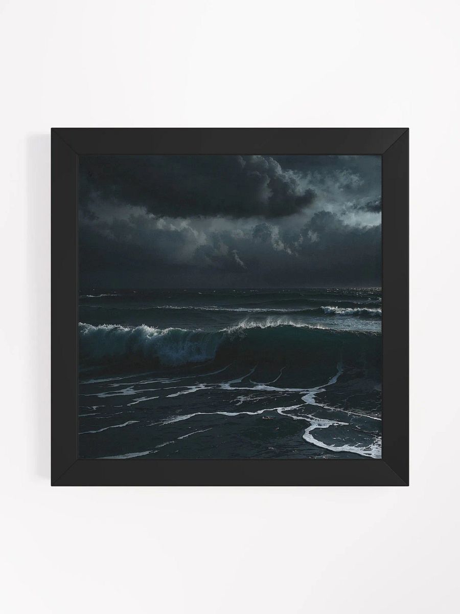 Nocturnal Waves Framed Print product image (4)