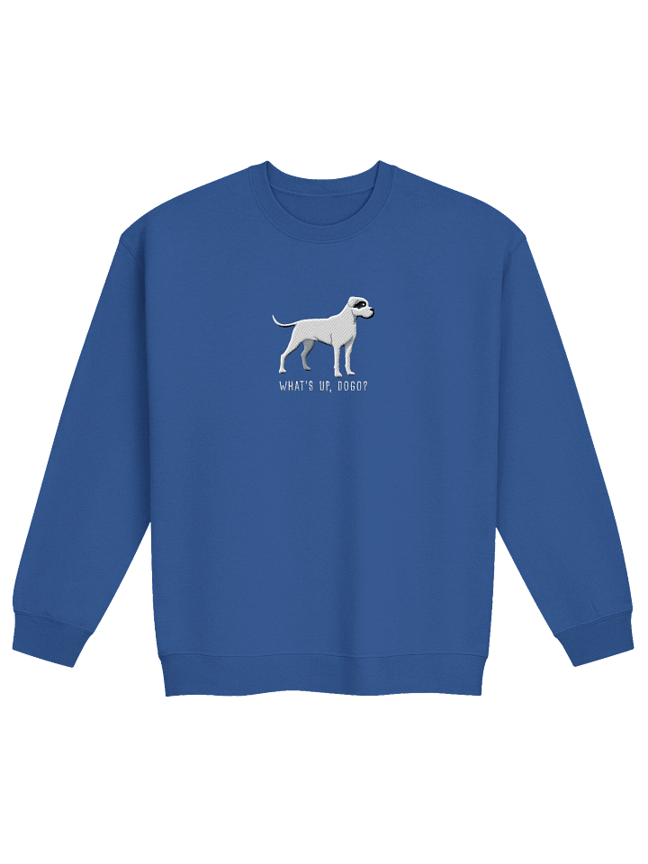 What's Up, Dogo? Sweatshirt (Embroidered) of a Dogo Argentino(2) product image (13)