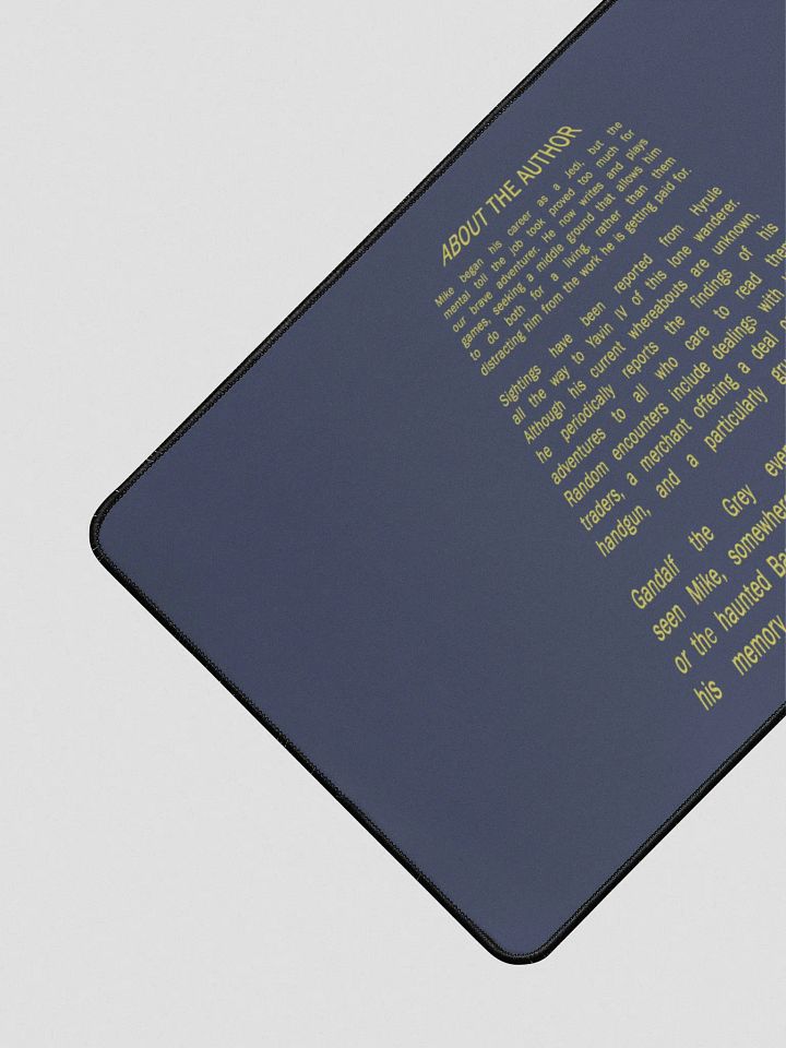 About the Author, the computer mat product image (2)