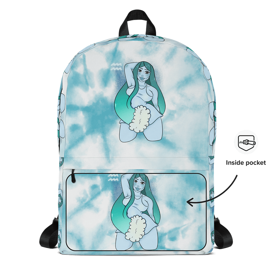 Zodiac Collection - Aquarius Unisex Backpack product image (5)