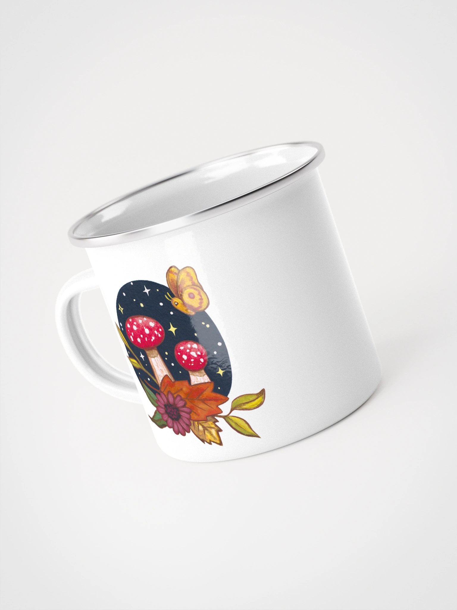 Autumn Secrets - Amanita Muscaria Enamel Mug product image (2)