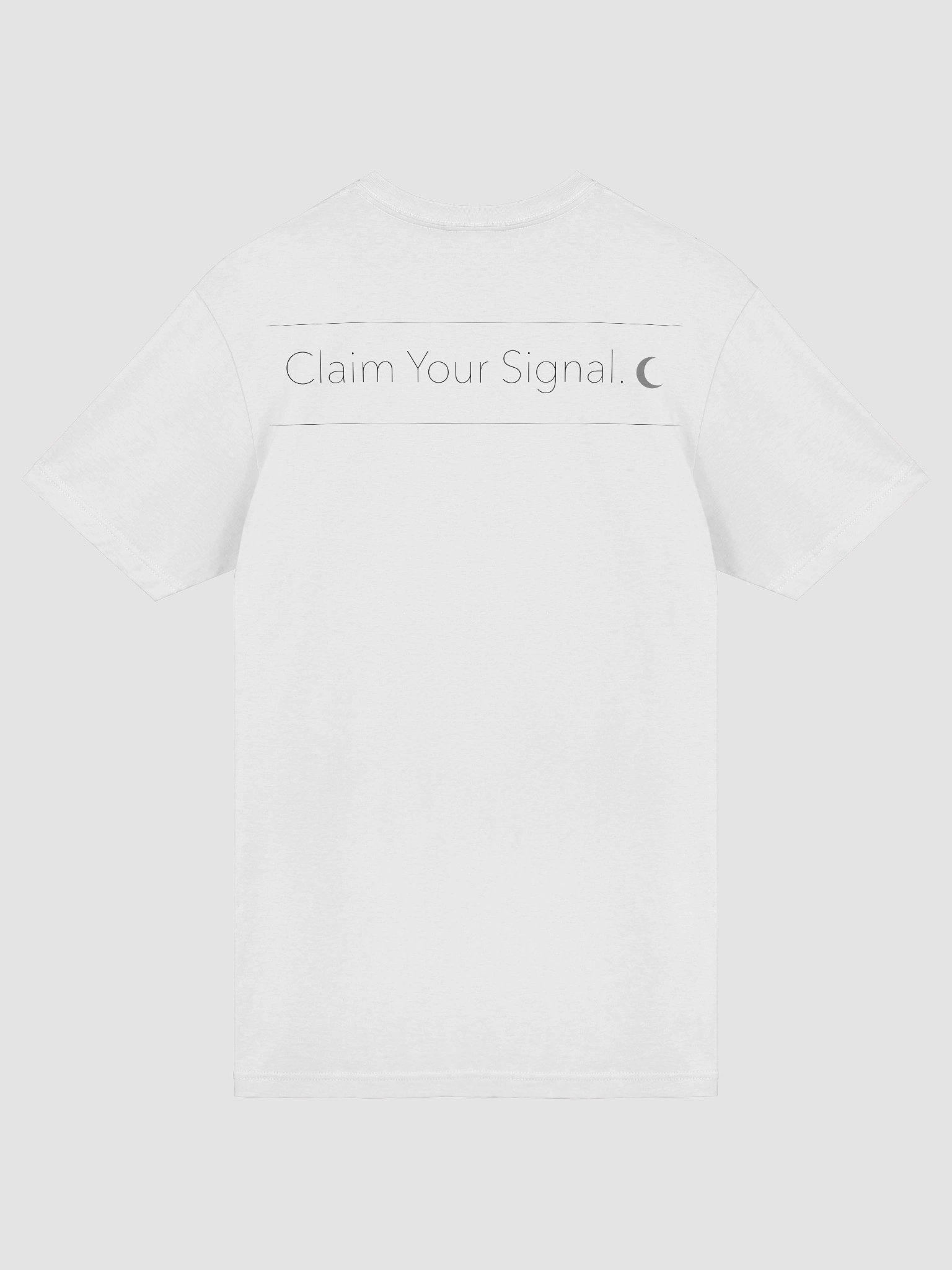 Claim Your Signal, Brain Circuitry - White Tee product image (6)