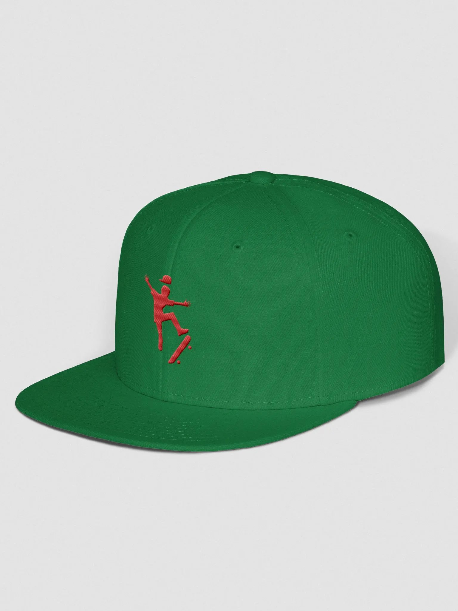 Dazzle Deck Kelly Green Baseball Cap product image (2)