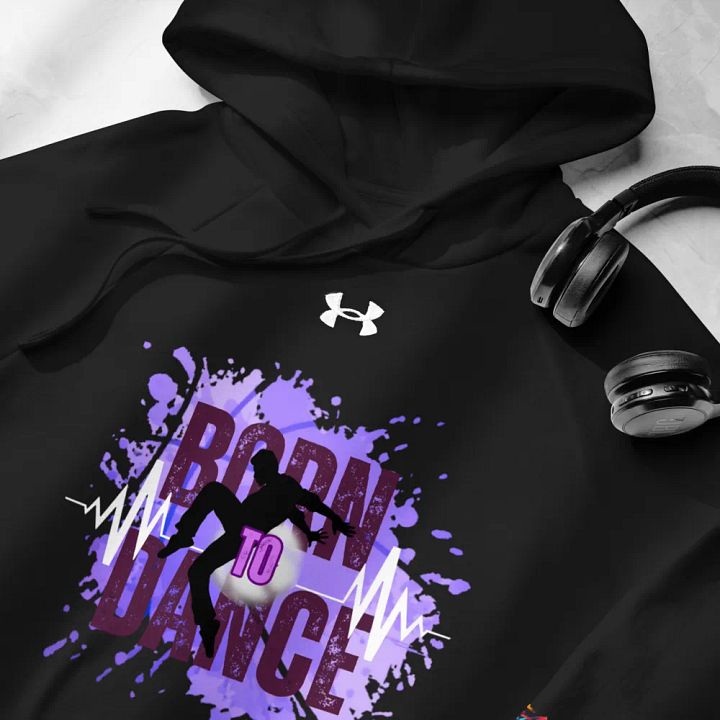 Born to Dance His Silhouette Under Armor Collab Hoodie product image (1)