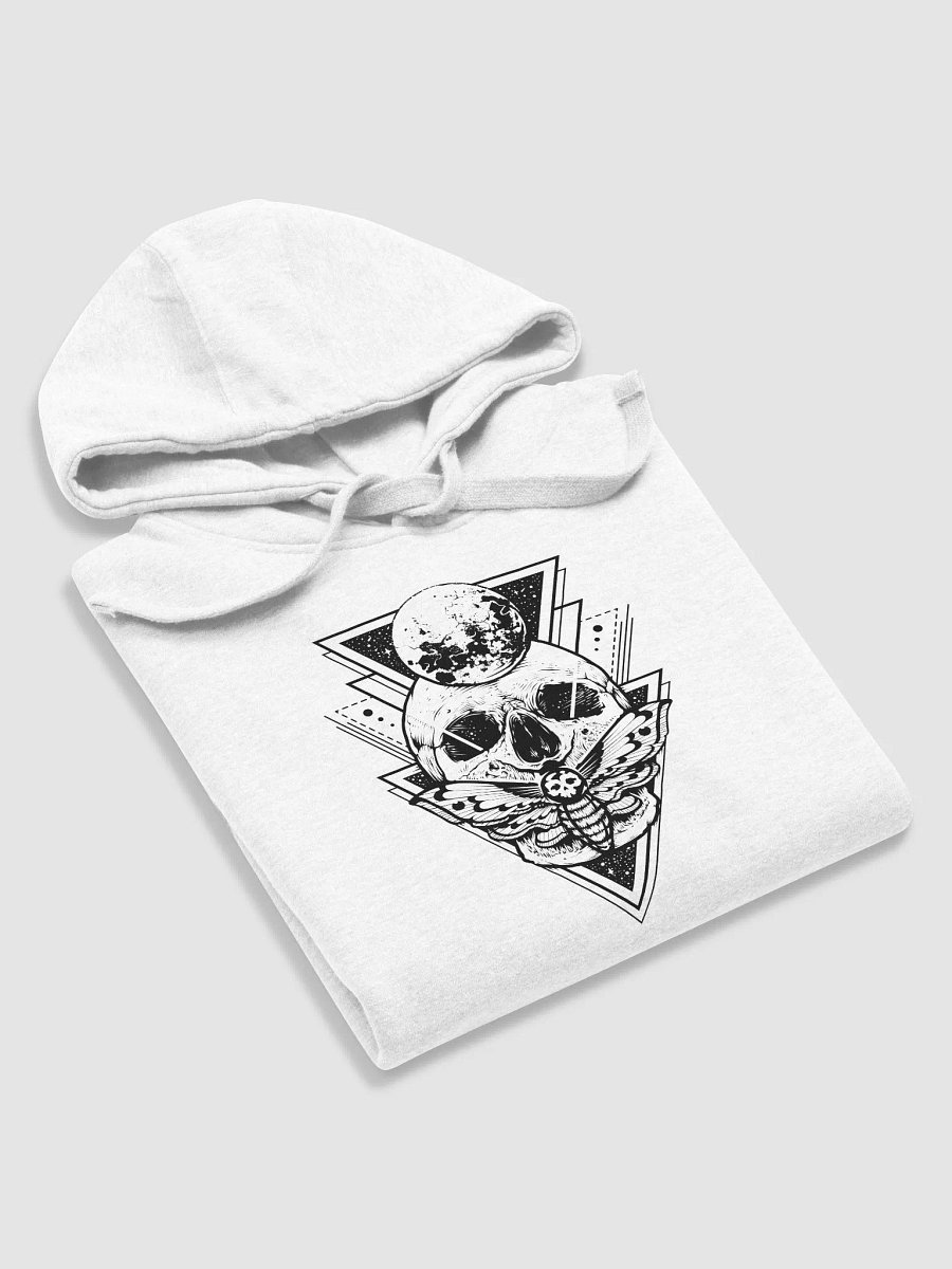 Moth & Skull Hoodie Light product image (6)
