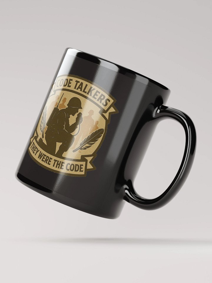 Code Talkers Mug - "They Were the Code" Black Edition product image (4)