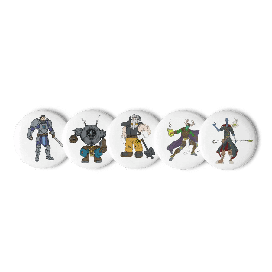 Shadowspark Party Buttons product image (1)