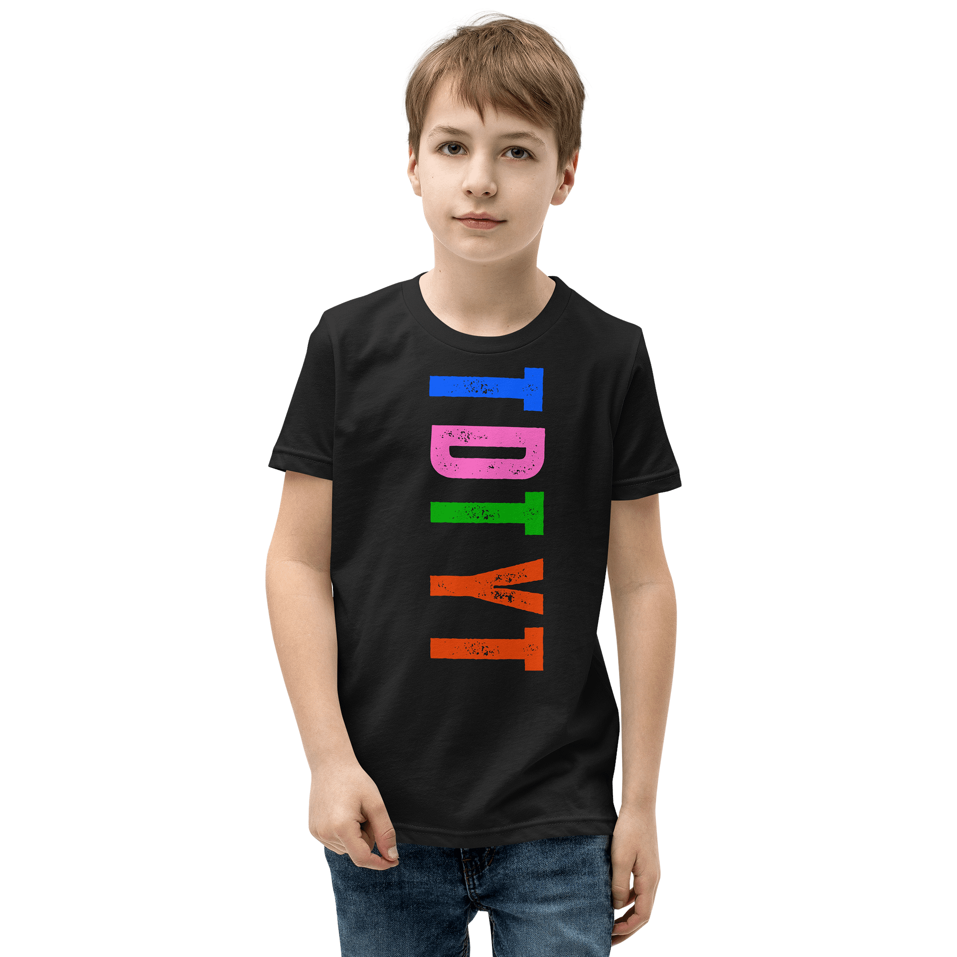 Colorful TDTYT Youth T-Shirt product image (1)