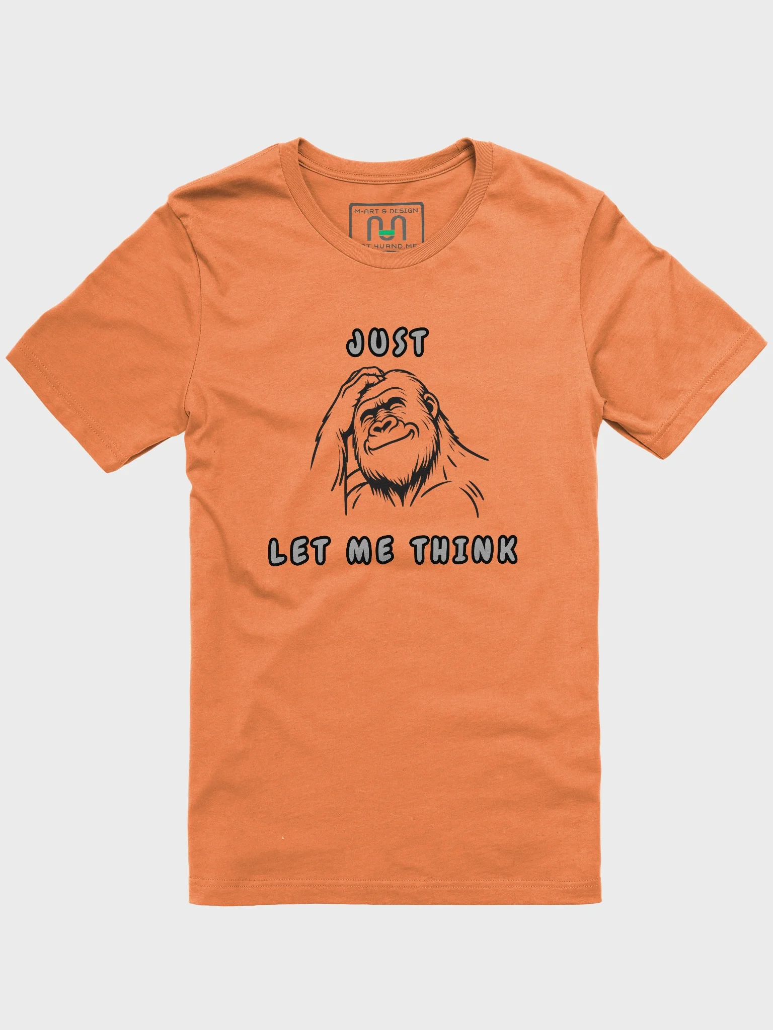 Contemplative Gorilla Graphic Tee product image (1)