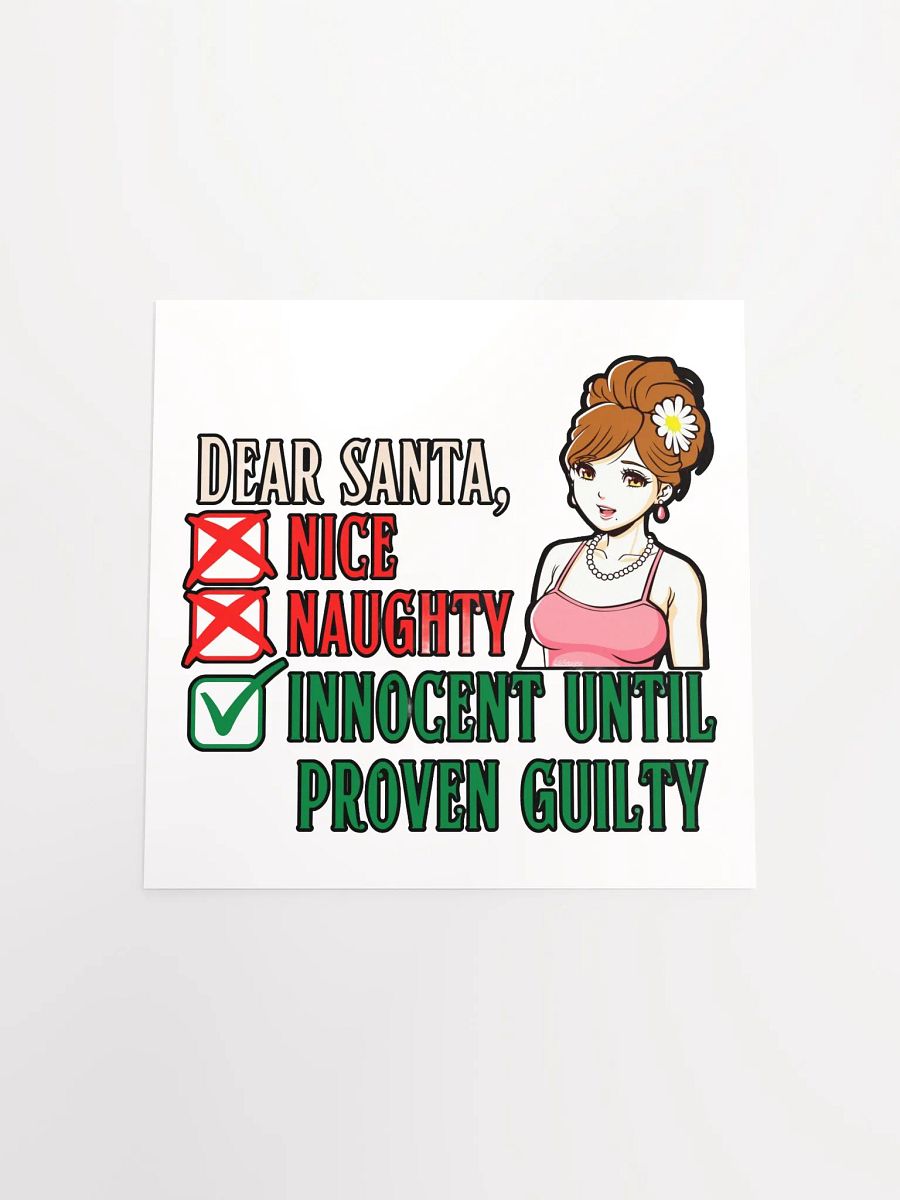 DEAR SANTA, INNOCENT UNTIL PROVEN GUILTY product image (17)