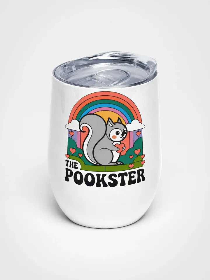 Pookster Love Wine Tumbler product image (1)
