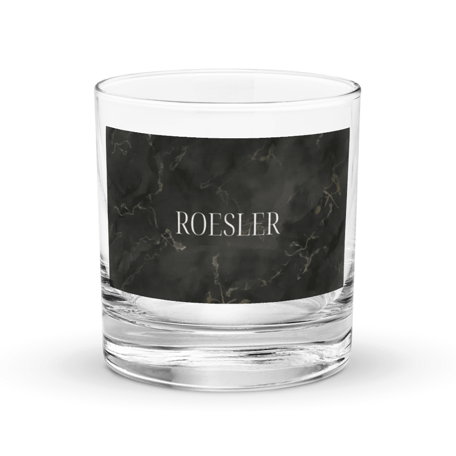 Marbled Elegance Rocks Glass product image (1)