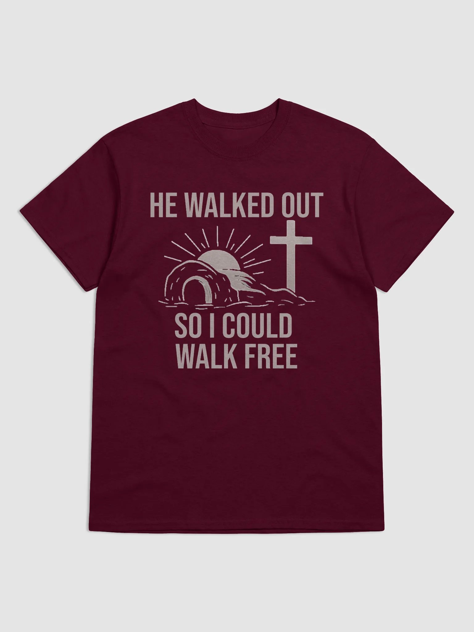 He Walked Out So I Could Walk Free – Freedom Tee product image (11)